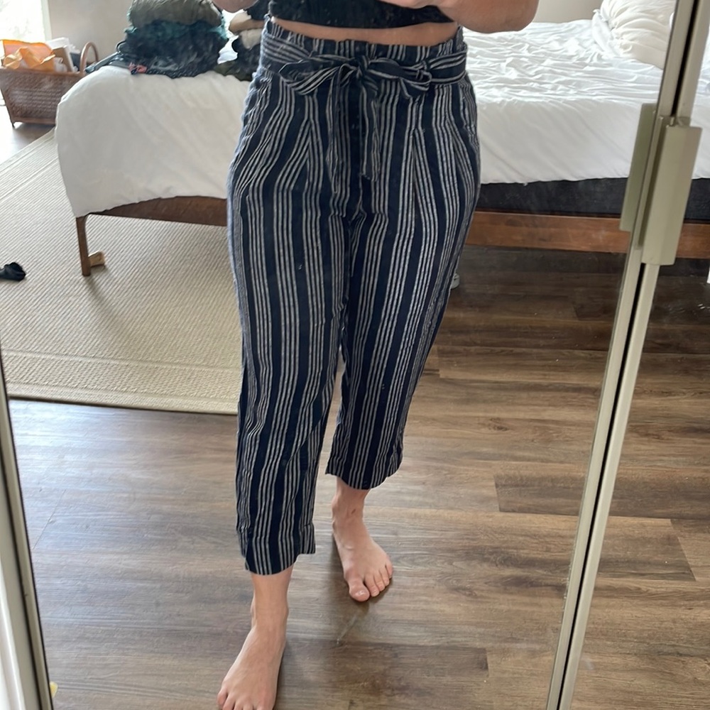 Loft Paper Bag Pants
